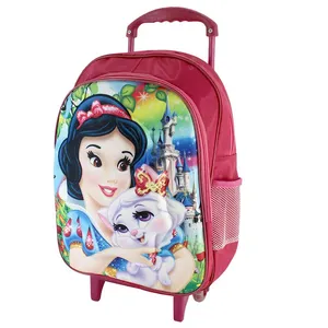 کوله پشتی چرخ دار مدل سفید برفی کد mos3-7