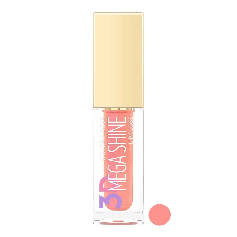 لیپ گلاس گلدن رز مدل MEGA SHINE شماره 116