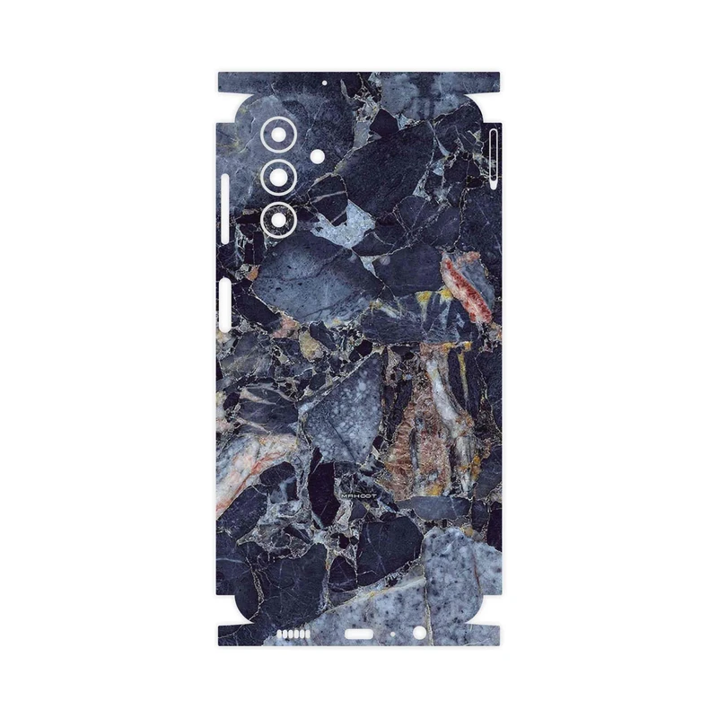 برچسب پوششی ماهوت مدل Broken black marble-FullSkin مناسب برای گوشی موبایل سامسونگ Galaxy A04s