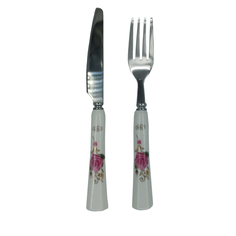 ست کارد و چنگال میوه خوری 12 پارچه ام جی اس کد 34015