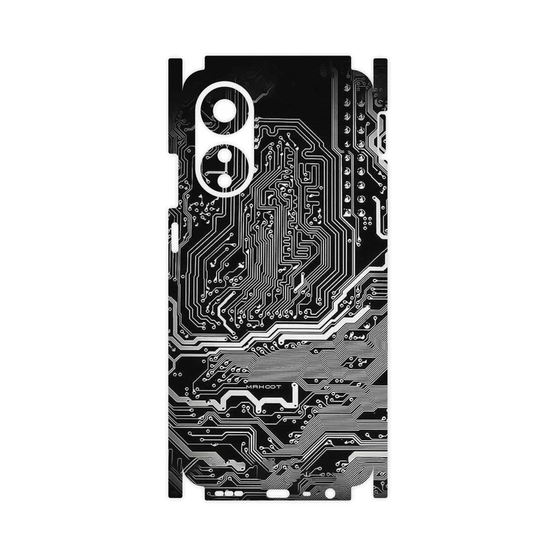 برچسب پوششی ماهوت مدل Black_Printed_Circuit_Board-FullSkin مناسب برای گوشی موبایل اپو A78 4G