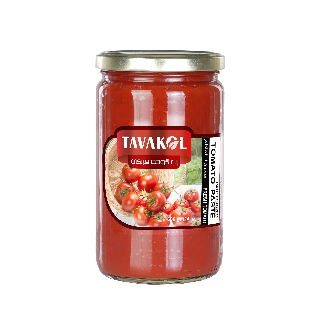 رب گوجه فرنگی توکل - 680 گرم