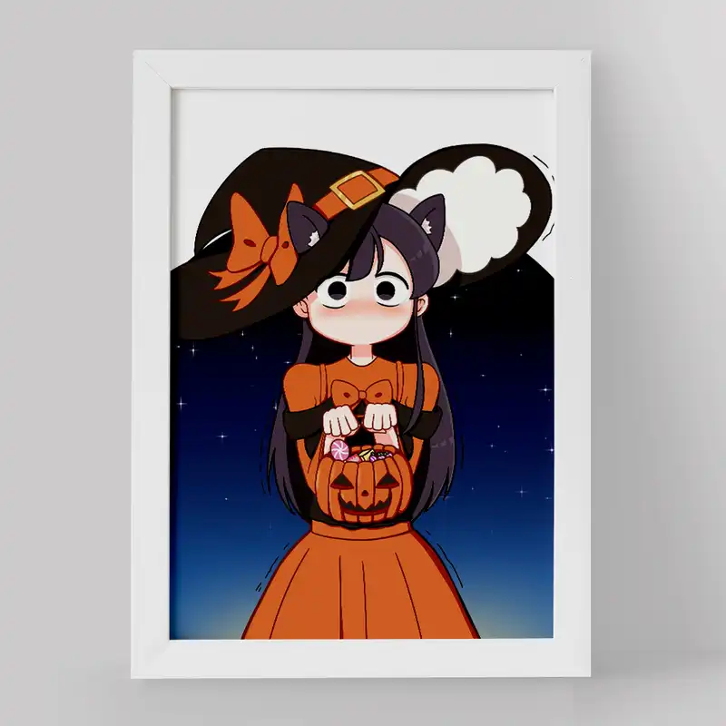 تابلو خندالو مدل انیمه کومی سان کد 16084