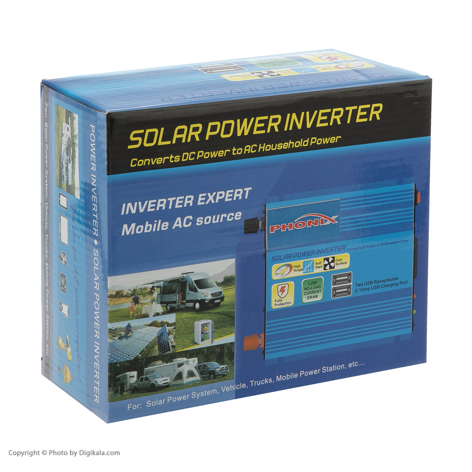 اینورتر خورشیدی فونیکس مدل VCXP-3 ظرفیت 1000 وات اینورتر خورشیدی فونیکس مدل VCXP-3 ظرفیت 1000 وات