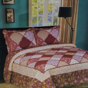 سرویس ملحفه مدل چهل تیکه کد 49 دو نفره 3 تکه