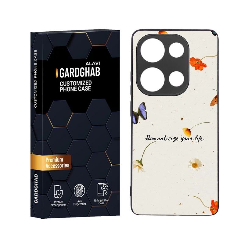 کاور گارد قاب علوی مدل دور ژله ای مناسب برای گوشی موبایل شیائومی Poco M6 Pro 4G