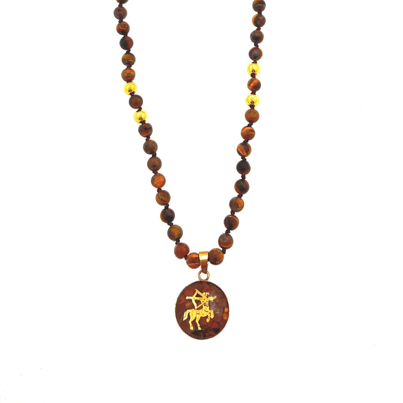 گردنبند زنانه مارک گلد مدل دیانا ماه تولد آذر DN09