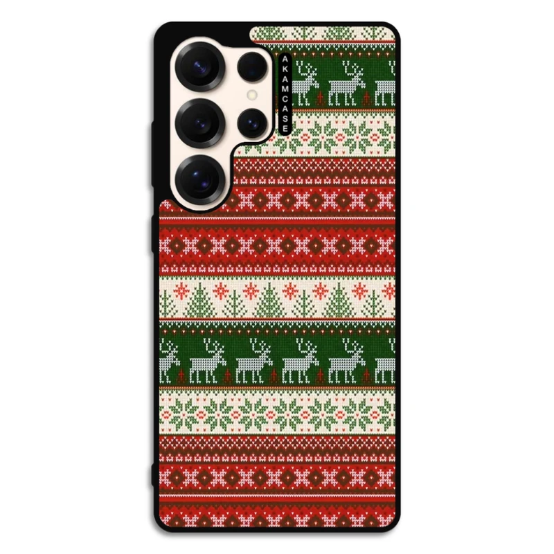 کاور آکام مدل AMC-WSGS25U-CHRISTMAS-15 مناسب برای گوشی موبایل سامسونگ Galaxy S25 Ultra