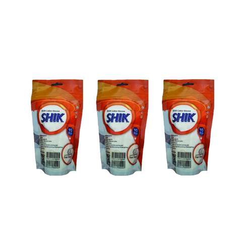 دستکش لاتکس شیک مدل DL103 سایز لارج بسته 3 عددی