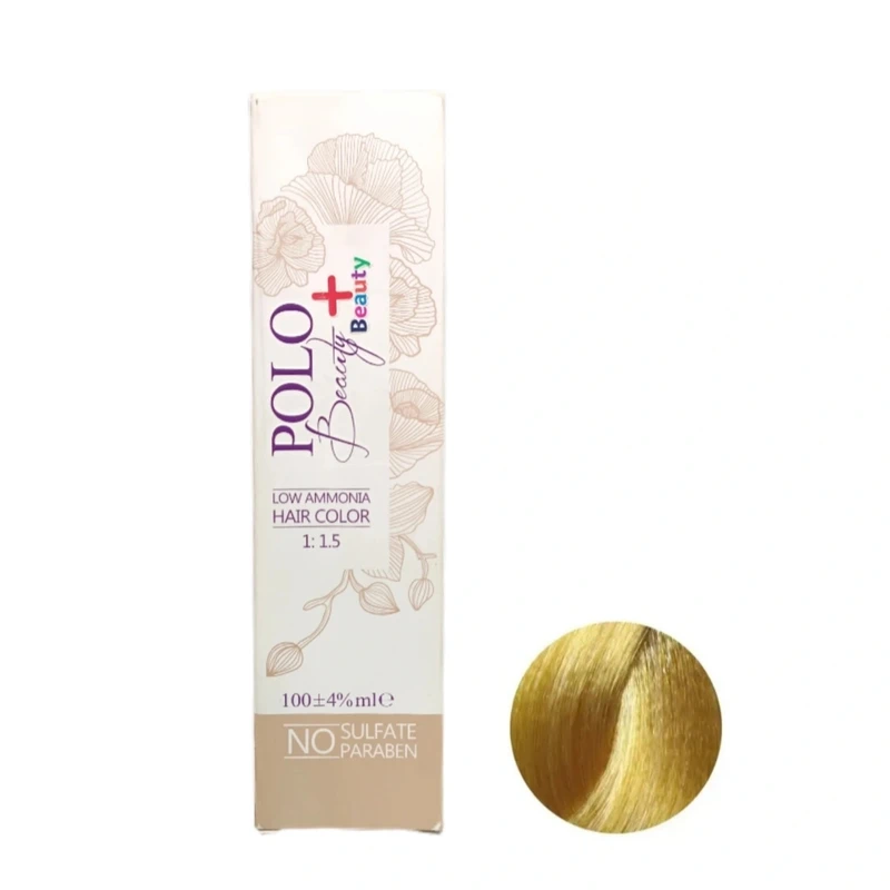 رنگ مو پلو بیوتی شماره 8.3 مدل پلاس بیوتی حجم 100 میلی لیتر رنگ بلوند طلایی روشن