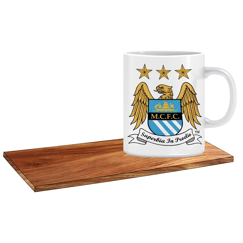 ماگ ال ایکس پی طرح پسرانه منچستر کد 342 به همراه زیر لیوانی