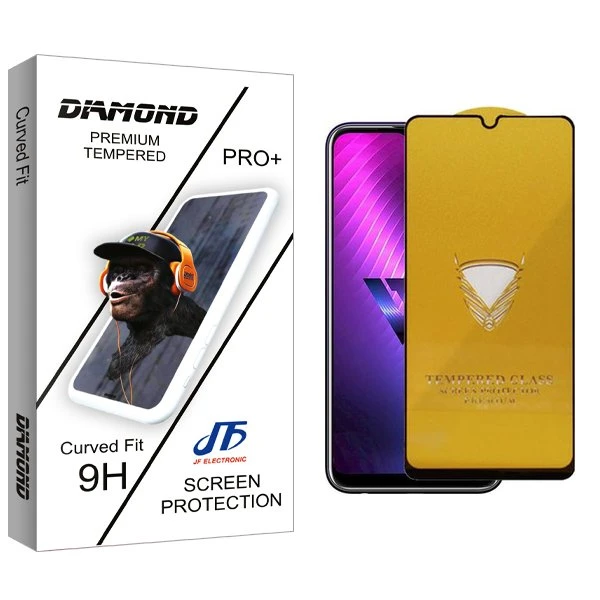 محافظ صفحه نمایش جی اف مدل Diamond OG مناسب برای گوشی موبایل ال جی W30 Pro