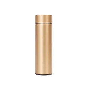 تراول ماگ مدل A0011 طرح دماسنج دار گنجایش 0.5 لیتر