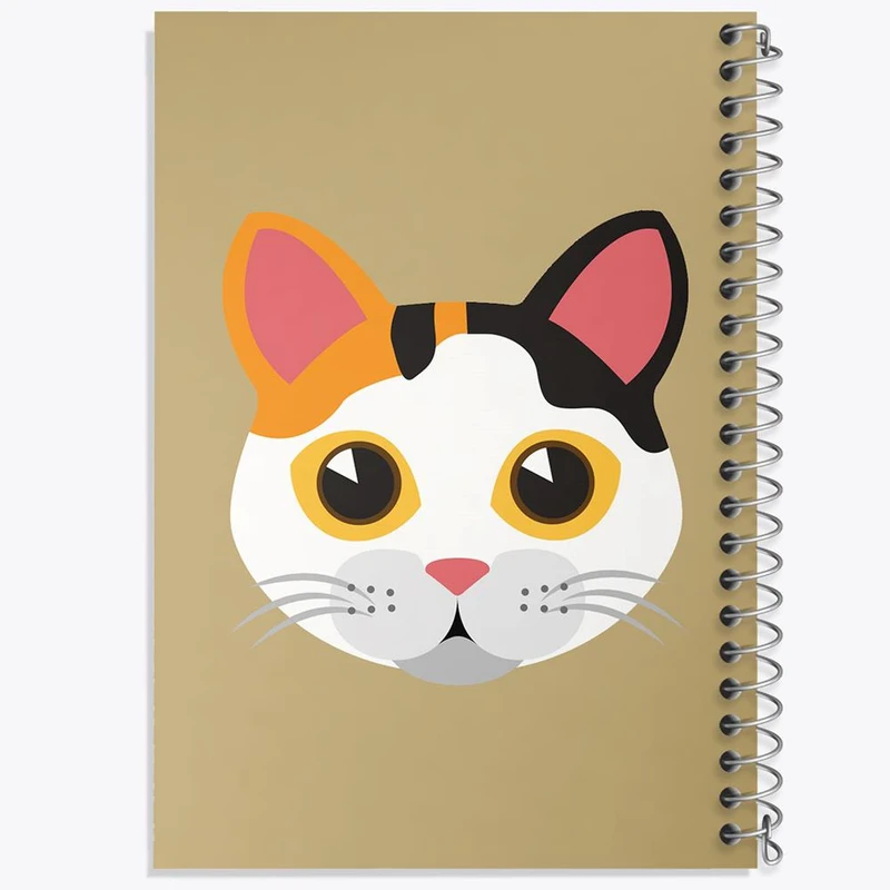 دفتر نقاشی 50 برگ خندالو مدل گربه کد 5009