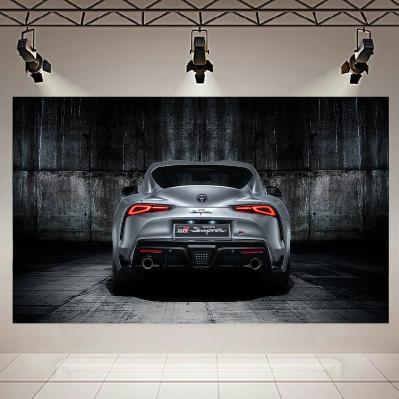 استیکر طرح ماشین مدل Toyota GR Supra A90 Edition کد AR1021