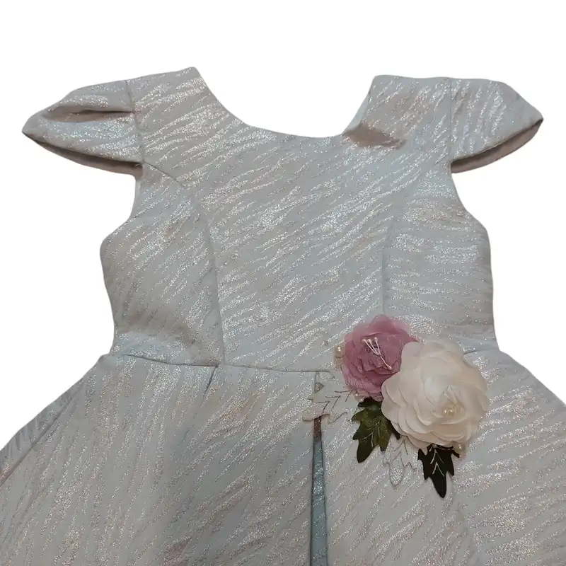 ست پیراهن و کیف دخترانه مدل مجلسی ASH560