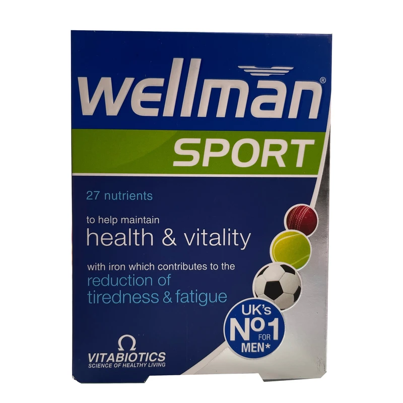 قرص ول من اسپورت مخصوص آقایان ویتابیوتیکس بسته 30 عددی