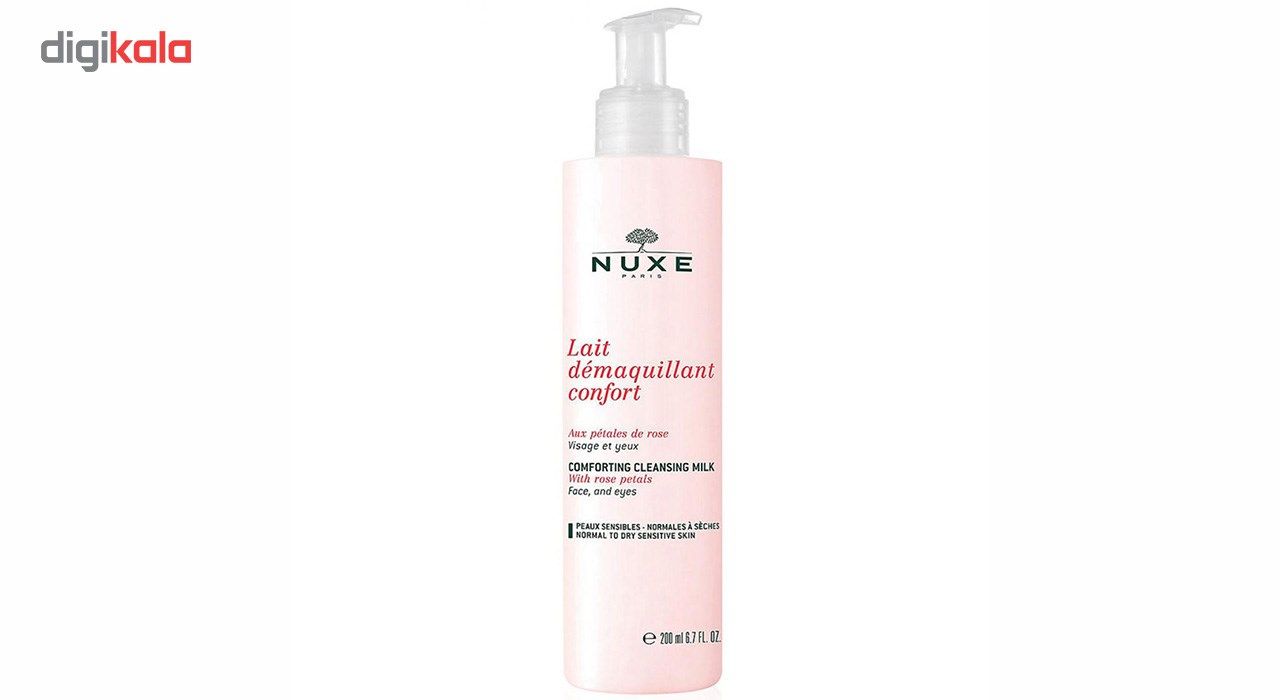شیر پاک کن صورت نوکس مدل Rose Petals حجم 200 میلی لیتر -  - 3