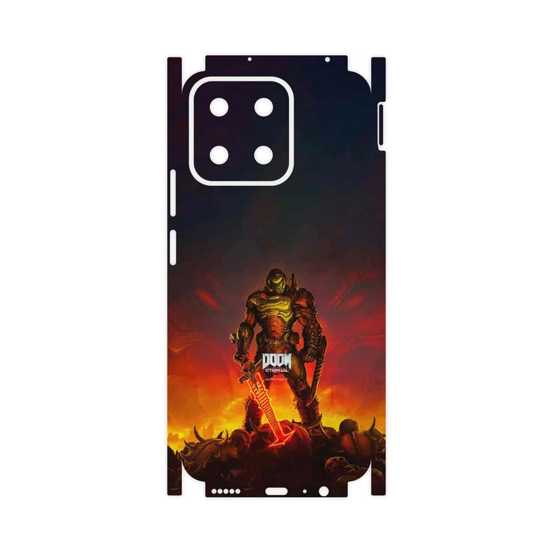 برچسب پوششی ماهوت مدل DOOM Game Series-FullSkin مناسب برای گوشی موبایل آنر X7c