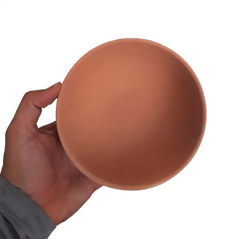 کاسه سفالی مدل خام کد 3