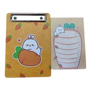 تخته شاسی سویل طرح خرگوش سایز A6 به همراه کاغذ یادداشت