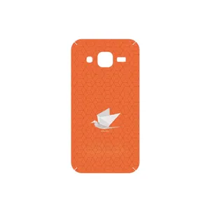 MAHOOT Minimalist origami bird Cover Sticker for Samsung Galaxy Core Prime