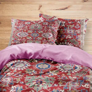 سرویس روتختی مدوپد طرح فرش هریس مدل C-Heris09 یک نفره 4 تکه