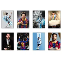 پوستر کارنيکا طرح مسی Messi کد 10899 مجموعه 8 عددی