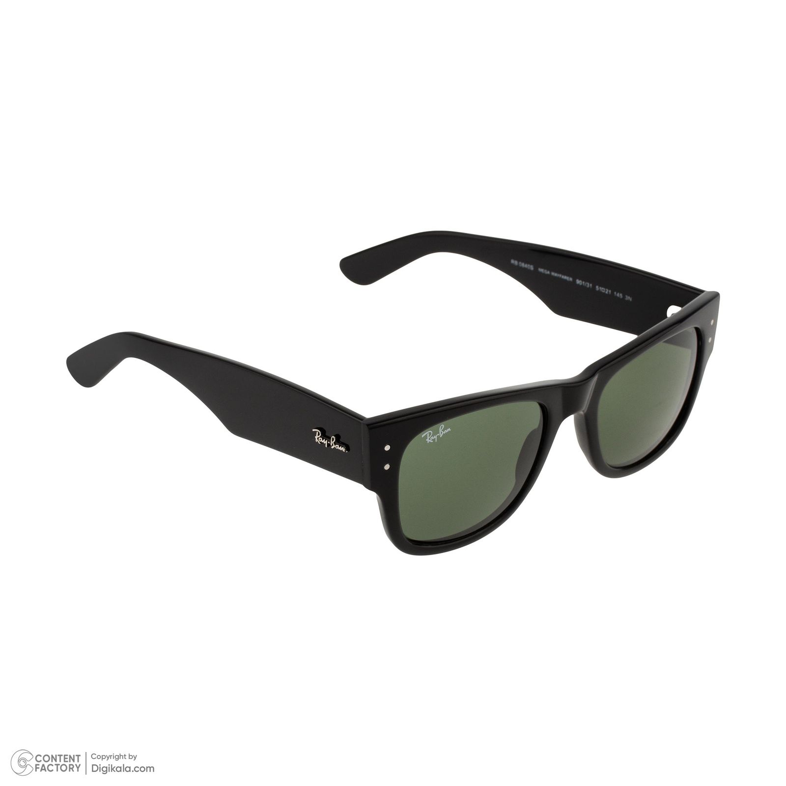 عینک آفتابی ویفرر (Wayfarer) ری بن مدل RB0840S-901-31 - - 5