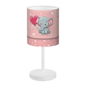 آباژور رومیزی کودک مدل فیل و قلب کد EL-P-1112