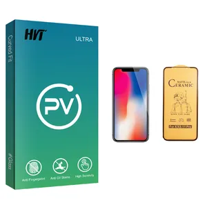 HVT PV glass Ceramics Screen Protector For Apple اپل iPhone X