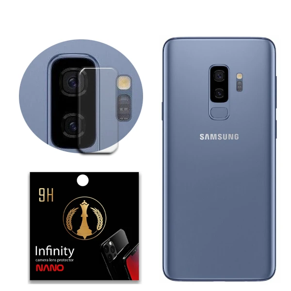 محافظ لنز دوربین نانو اینفینیتی مدل Pro Max مناسب برای گوشی موبایل سامسونگ Galaxy S9 Plus