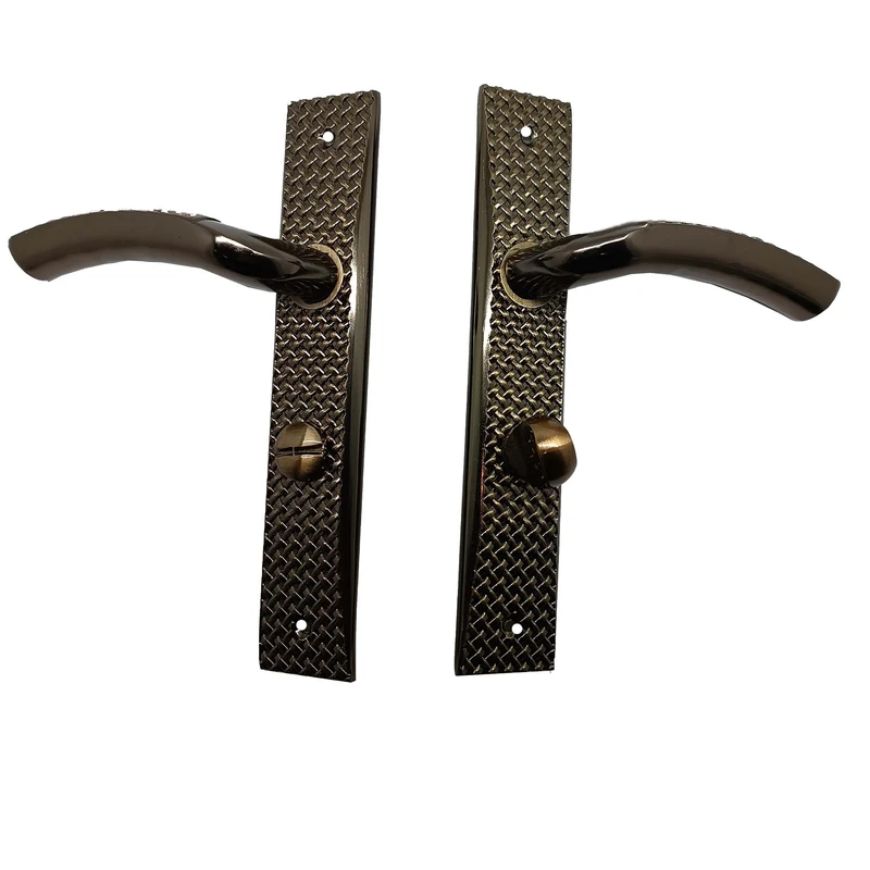 دستگیره ترووان مدل پلاک سرویسی چپ بازشو کد 1529 مجموعه 2 عددی