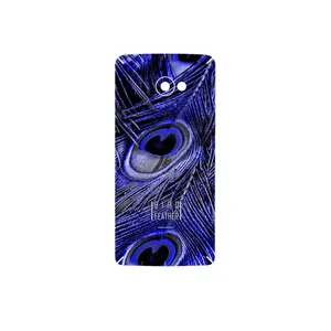 MAHOOT Purple Feather Cover Sticker for HTC Butterfly S