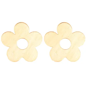 گوشواره طلا 18 عیار رزا مدل EG34