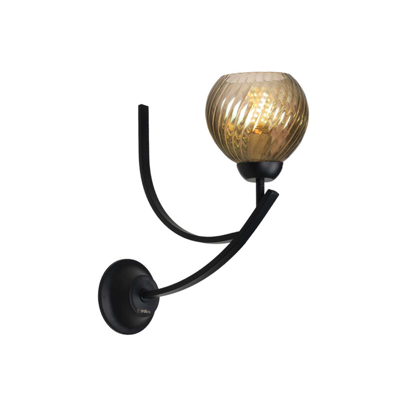 چراغ دیواری چشمه نور کد H2618.1W-BK