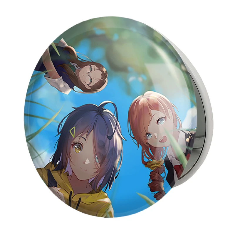 آینه جیبی خندالو طرح انیمه واندر اگ پرایورتی مدل تاشو کد 34023