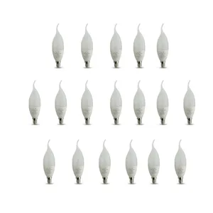 لامپ ال ای دی 7 وات نمانور مدل اشکی پایه E14 مجموعه 18 عددی