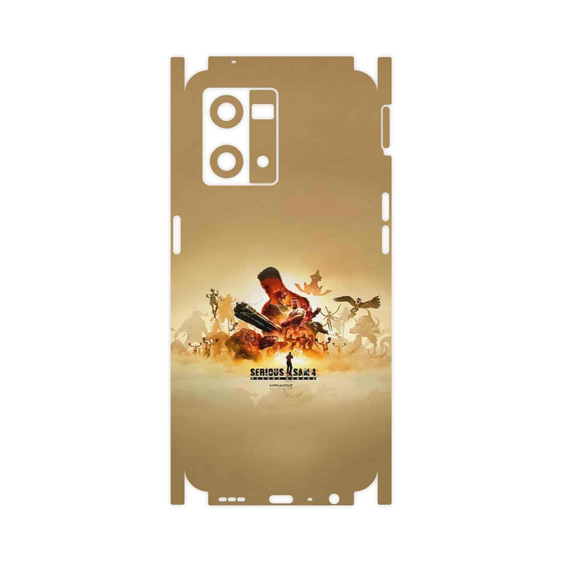 برچسب پوششی ماهوت مدل Serious Sam Game Series-FullSkin مناسب برای گوشی موبایل اپو Reno 8 4G