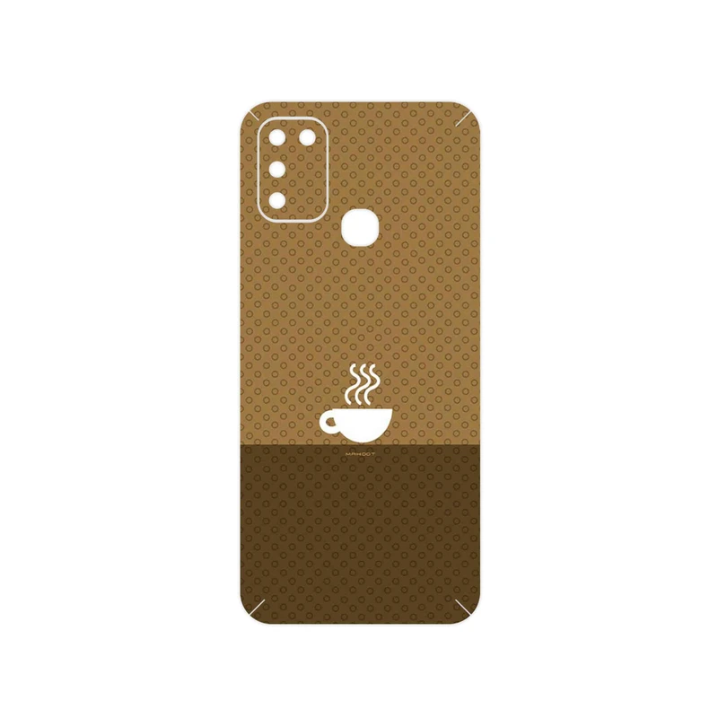 برچسب پوششی ماهوت مدل Minimal Cup of Coffee Icon مناسب برای گوشی موبایل اینفینیکس Hot 10 Play