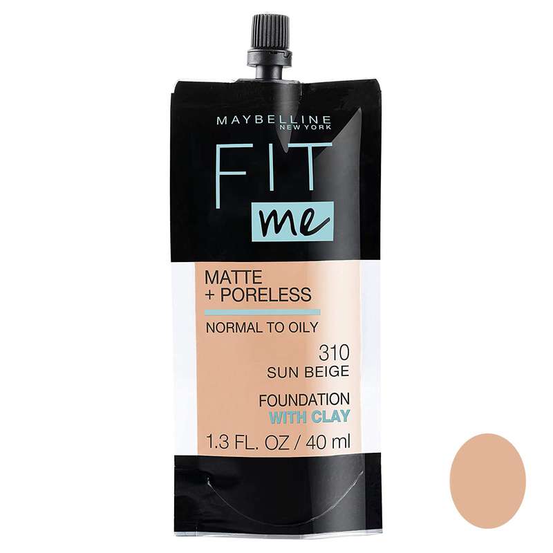 کرم پودر میبلین مدل fit me شماره 310 حجم 40 میلی لیتر کرم پودر میبلین مدل fit me شماره 310 حجم 40 میلی لیتر