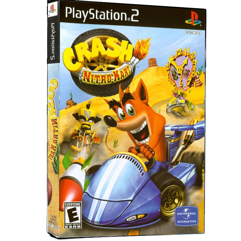 بازی Crash Nitro Kart مخصوص PS2