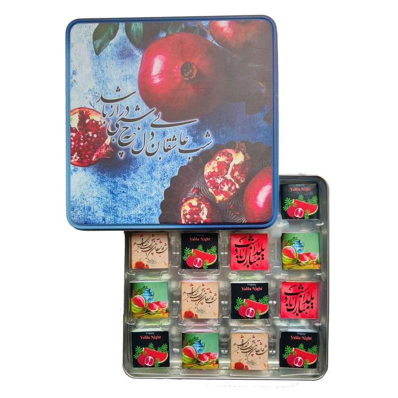 شکلات یلدا بسته 16 عددی