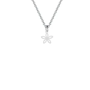 گردنبند نقره زنانه هایکا مدل گل n.ha2_1 881