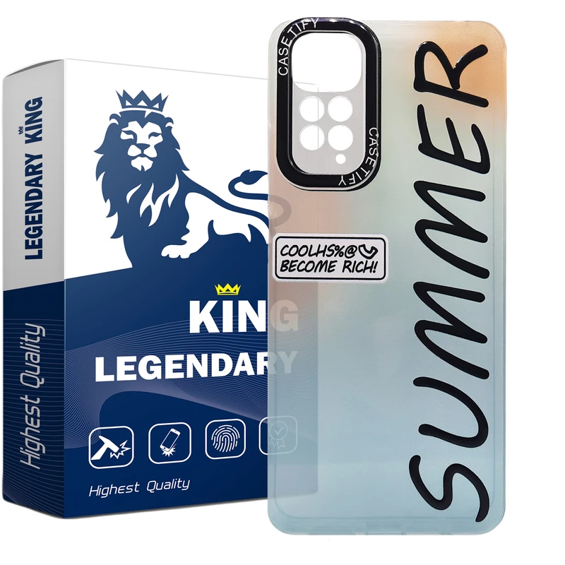  کاور لاین کینگ مدل تابستانی سامر مناسب برای گوشی موبایل شیائومی Redmi Note 11 Pro / Note 11 Pro