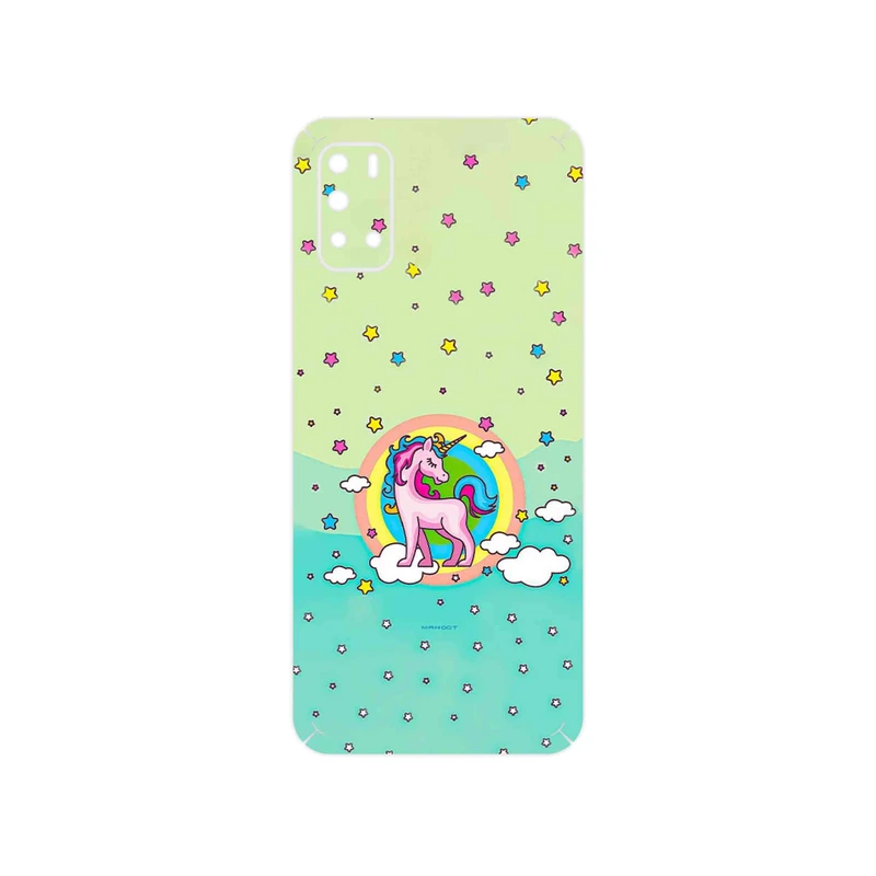 برچسب پوششی ماهوت مدل Rainbow unicorn adventure مناسب برای گوشی موبایل جی پلاس Z10