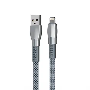 کابل تبدیل USB به لایتنینگ باسئوس مدل BS-202 طول 1 متر