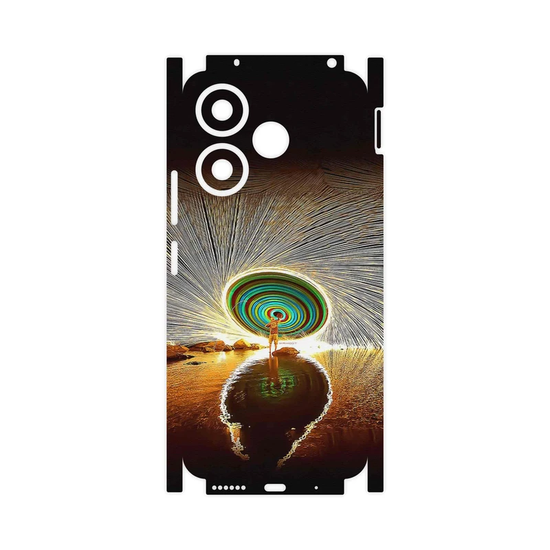 برچسب پوششی ماهوت مدل Night Light Fountain-FullSkin مناسب برای گوشی موبایل شیائومی Redmi 13