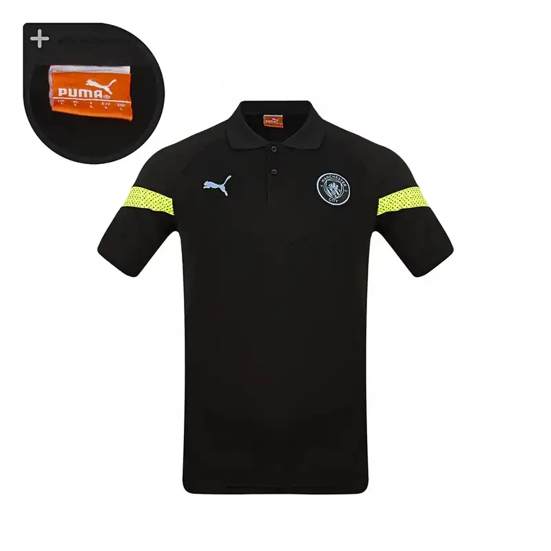 ست پولوشرت و شلوار ورزشی مردانه مدل فوتبال هتلی منچسترسیتیNK-8111