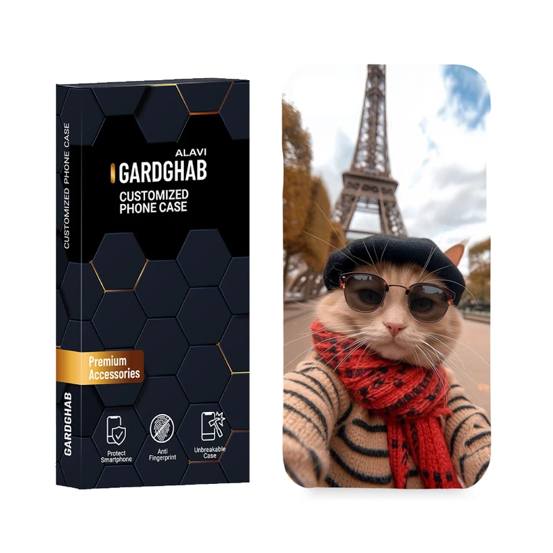 کاور گارد قاب علوی مدل هنری مناسب برای گوشی موبایل اپل iPhone 7 / iPhone 8 / iPhone SE 2020 / iPhone SE 2022